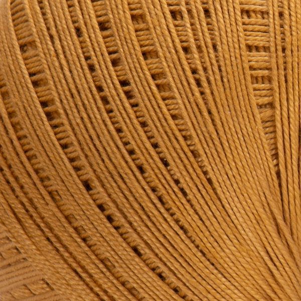 Пряжа YarnArt Lily №0351 золотой, хлопковые нитки для вязания спицами и крючком 0351 фото