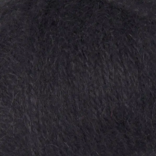 Пряжа YarnArt Angora Star №585 чорний - напіввовняна для в'язання спицями і гачком 585 фото