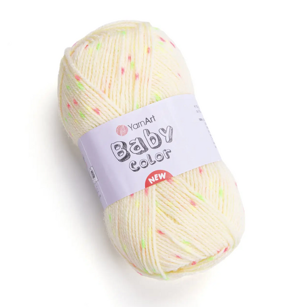 Пряжа YarnArt Baby Color №219 - дитяча для в'язання спицями та гачком 219 фото Пряжа YarnArt Baby Color №219 - дитяча для в'язання спицями та гачком 219 фото