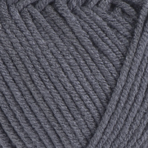 Пряжа YarnArt Jeans Bamboo №128 угольно-серый, полухлопок, для ручной вязки спицами и крючком 128 фото