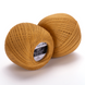Пряжа YarnArt Lily №0351 золотой, хлопковые нитки для вязания спицами и крючком 0351 фото 1