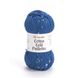 Пряжа Yarnart Cotton Gold Paillettes №7111 синий - хлопок с пайеткой для вязания спицами и крючком 7111 фото 1
