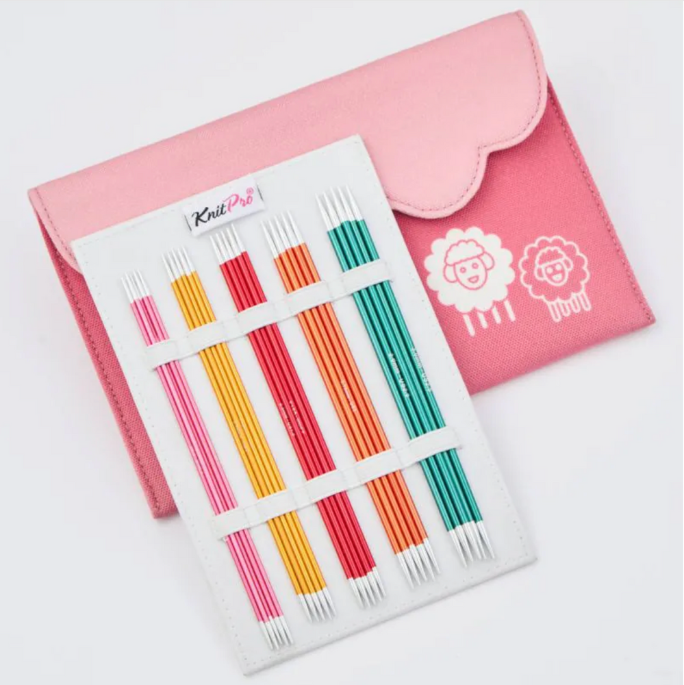 Набір спиць шкарпеткових &ndash; 15 см Zing Deluxe Socks Kit KnitPro  47423 фото