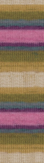 Пряжа Alize Burcum Batik (Буркум Батік) №4341, акрил, нитки для в'язання 4341 фото