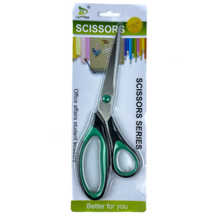 Ножницы Scissors зеленые для рукоделия, шитья и бытовых нужд 1012 фото
