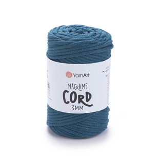 Пряжа Yarnart Macrame Cord 3 мм №789, нитки для в'язання макраме 789 фото
