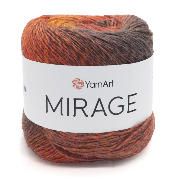Пряжа YarnArt Mirage №5311 напіввовняна, секційного фарбування, нитки для в'язання спицями та гачком 5311 фото Пряжа YarnArt Mirage №5311 напіввовняна, секційного фарбування, нитки для в'язання спицями та гачком 5311 фото
