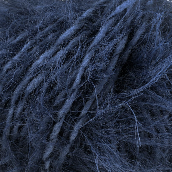 Пряжа Gazzal Marilyn & Merinos №8273 темно-синій колір, 88м/50гр, 41% Superwash мериносова вовна, для ручного в'язання спицями та гачком 8273 фото