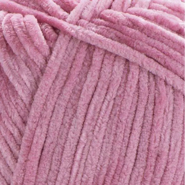 Пряжа Yarnart Velour (Велюр) № 862 гвоздика, плюшевая нитки для вязания 862 фото