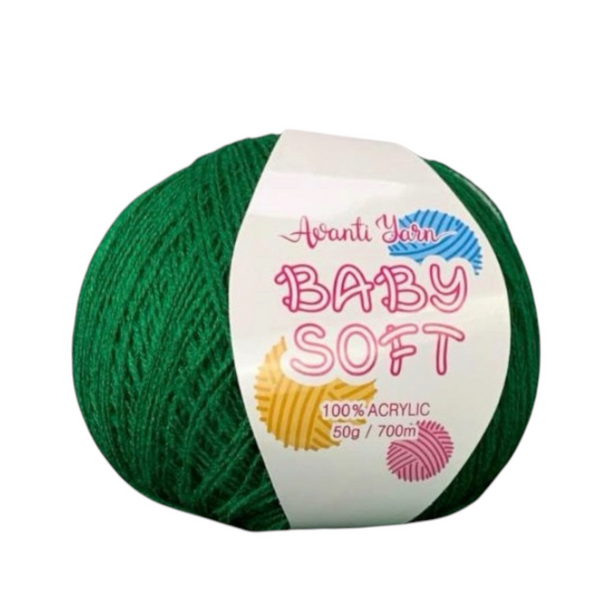 Пряжа Avanti Yarn Baby Soft №G009 травянной (акрил) 50 г, 700 м G009 фото Пряжа Avanti Yarn Baby Soft №G009 травянной (акрил) 50 г, 700 м G009 фото