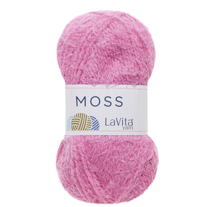 Пряжа LaVita Yarn Moss (Мосс) №5060 рожевий, акрил, нитки для в&rsquo;язання 5060 фото