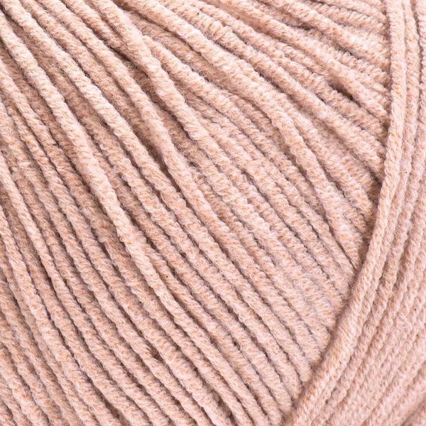 Пряжа YarnArt Jeans №87 бежевый жемчуг &mdash; полухлопок нитки для вязания крючком и спицами 87 фото