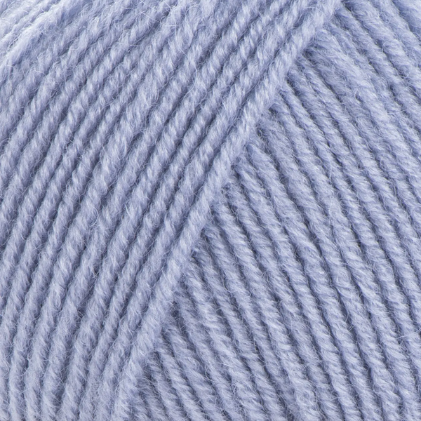 Пряжа Yarnart Merino De Luxe 50 №3072 серо-голубой, полушерсть, нитки для вязания спицами и крючком 3072 фото