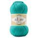 Пряжа Alize Diva (Алізе Діва) №610 нефрит, мікрофібра, нитки для в&rsquo;язання 610 фото 1