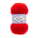 Пряжа Alize Sekerim Bebe (Секерим Бейби) №56 красный, акрил, нитки для вязания 56 фото 1