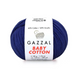 Пряжа Gazzal Baby Cotton №3438 темно-синий цвет, 165м/50гр, 60% хлопок, для ручной вязки спицами и крючком 3438 фото 1