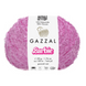 Пряжа Gazzal Barbie № 10719 рожевий колір, 150м/50гр, 90% віскоза, для ручного в'язання спицями та гачком 10719 фото 1