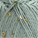 Пряжа Yarnart Cotton Gold Paillettes №7113 мята - хлопок с пайеткой для вязания спицами и крючком 7113 фото 2