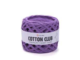 Пряжа YarnArt Cotton Club (Коттон Клаб) №7352 бузковий, трикотажна, нитки для в&rsquo;язання 7352 фото