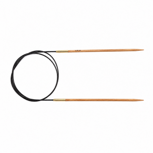 Спиці кругові 150 см дерев'яні KnitPro Basix Birch Wood