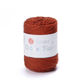 Пряжа YarnArt Cotton Fair 4/4 №5526 корица (хлопковая) 50 г, 80 м 5526 фото