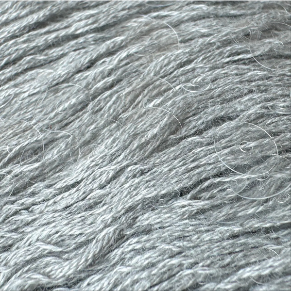 Пряжа Avanti Yarn Королівська Паєтка 3+6 мм №109 сіра паєтка прозора на бавовняній основі для в'язання спицями та гачком 109 фото