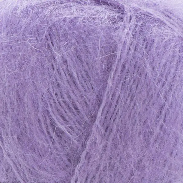 Пряжа YarnArt Mohair Trendy №138 лиловый, мохер, нитки для вязания спицами и крючком 138 фото