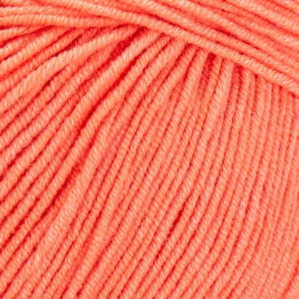 Пряжа YarnArt Jeans №23 помаранчевий &mdash; напівбавовна нитки для в&rsquo;язання гачком і спицями 23 фото