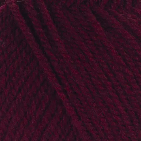 Пряжа YarnArt Shetland №523 бордо, напіввовняна нитка для в'язання спицями та гачком 523 фото