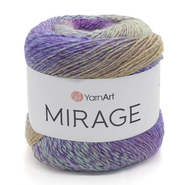 Пряжа YarnArt Mirage №5313 напіввовняна, секційного фарбування, нитки для в'язання спицями та гачком 5313 фото Пряжа YarnArt Mirage №5313 напіввовняна, секційного фарбування, нитки для в'язання спицями та гачком 5313 фото