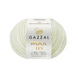 Пряжа Gazzal Wool 115 № 3301 кремовый цвет, 115м/50гр, 100% шерсть мериноса, для ручной вязки спицами и крючком 3301 фото 1