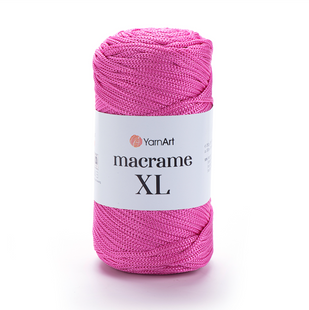 Пряжа YarnArt Macrame XL №140 розовый, нитки для вязания макраме 140 фото