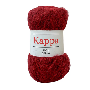 Пряжа Avanti Yarn Kappa (Каппа) №82 червоний, з мохером нитки для в'язання спицями і гачком 82 фото