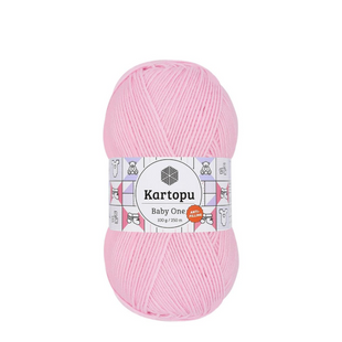 Пряжа Kartopu Baby One №K782 світло-рожевий (акрил) 100 г, 250 м K782 фото