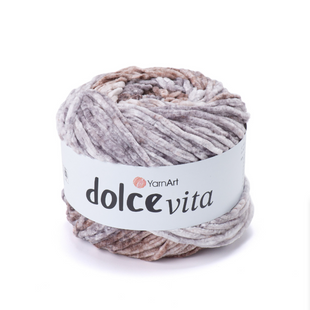 Пряжа Yarnart Dolce Vita №3414 (велюр) 150 г, 260 м 3414 фото