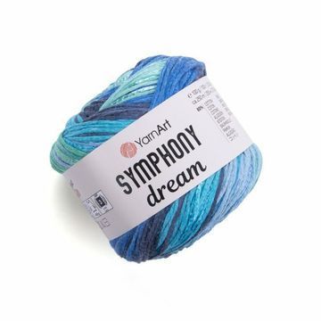 Пряжа YarnArt Symphony Dream (бавовна, віскоза) 100 г, 250м
