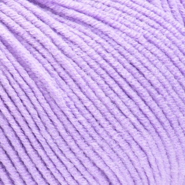 Пряжа YarnArt Jeans №89 сиреневый &mdash; полухлопок нитки для вязания крючком и спицами 89 фото