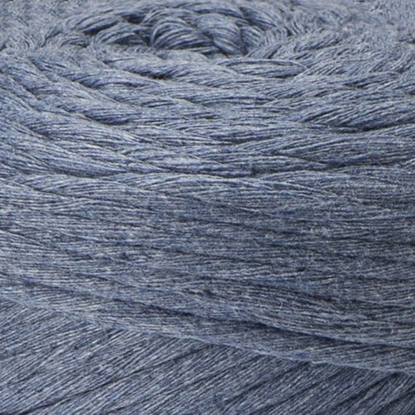 Пряжа Yarnart TWISTED MACRAME 3 мм №761 джинс, нитки для в'язання макраме 761 фото
