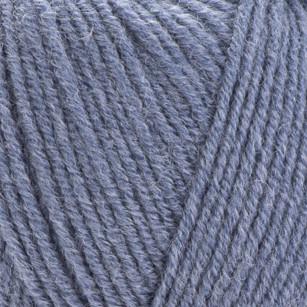 Пряжа Yarnart Merino De Luxe 50 №3864 темно-серый, полушерсть, нитки для вязания спицами и крючком 3864 фото