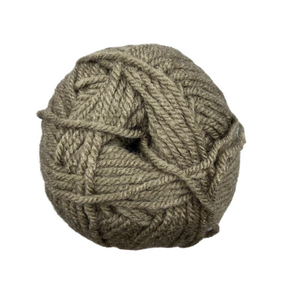 Пряжа Lady Yarn Nice Woolly №NW008 светло-коричневый (полушерсть) 100 г, 200 м NW008 фото