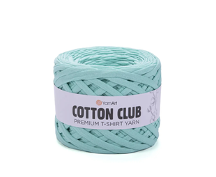 Пряжа YarnArt Cotton Club (Коттон Клаб) №7355 м'ята, трикотажна, нитки для в&rsquo;язання 7355 фото