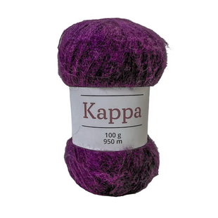 Пряжа Avanti Yarn Kappa (Каппа) №19/2344 фіолетовий, з мохером нитки для в'язання спицями і гачком 19/2344 фото