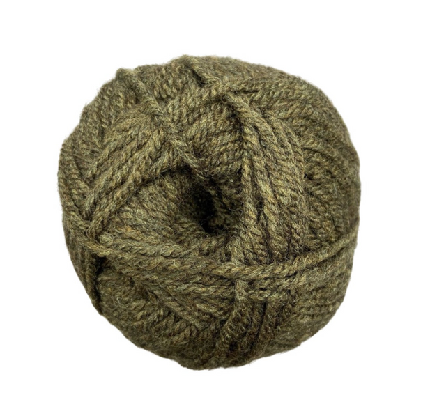 Пряжа Lady Yarn Nice Woolly №NW009 хаки (полушерсть) 100 г, 200 м NW009 фото