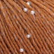 Пряжа YarnArt Alpaca Gold Beaded №3603 карамель (альпака с декоративными бусинами) 50 г, 140 м 3603 фото 2