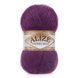 Пряжа Alize Angora Gold (Ангора Голд) №111 сливовый, шерсть с акрилом, нитки для вязания 111 фото 1