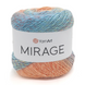 Пряжа YarnArt Mirage №5315 напіввовняна, секційного фарбування, нитки для в'язання спицями та гачком 5315 фото 1