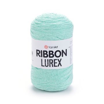 Пряжа YarnArt Ribbon Lurex (бавовна, віскоза, металік) 250 г, 110м