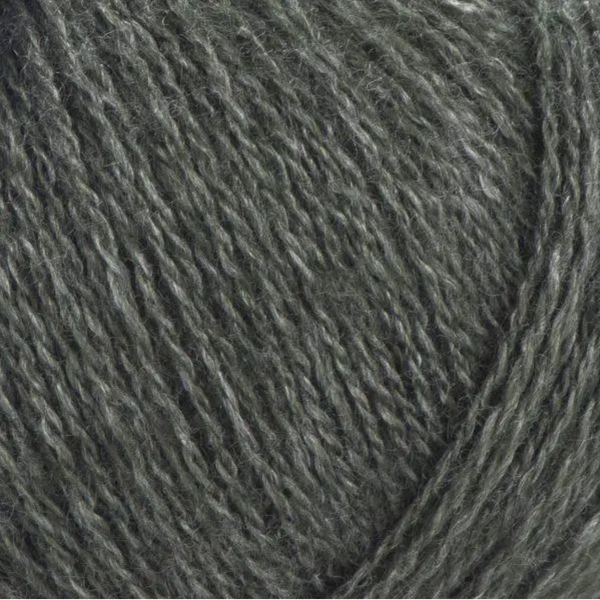 Пряжа Yarnart Silky Wool №346 сіро-зелений, вовна з шовком нитки для в'язання спицами и гачком 346 фото