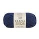 Пряжа Gazzal Giza Matte 125 №5576 темно-синий цвет, 125м/50гр, 100% хлопок, для ручной вязки спицами и крючком 5576 фото 1