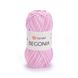 Пряжа Yarnart Begonia Melange №3051 розовый, хлопковая пряжа, для ручной вязки спицами и крючком 3051 фото 1